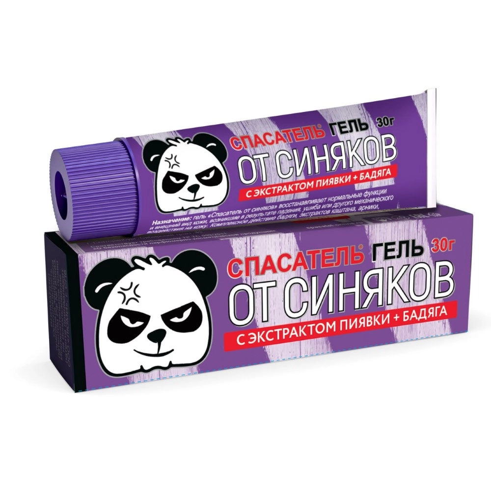 Спасатель гель от синяков, гель, 30 г, 1 шт. фото