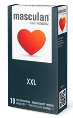 Masculan XXL, презервативы, 10 шт, увеличенного размера фото