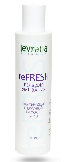 Levrana ReFresh гель для умывания, гель, 200 мл, 1 шт. фото