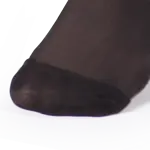 B.Well Med Гольфы компрессионные прозрачные, 2 класс компрессии (22-32 mmHg), р. 5, пара, 1 шт, черного цвета, арт. JW-121 фото 5