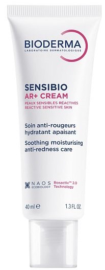 Bioderma Sensibio AR+ Крем успокаивающий, крем для лица, 40 мл, 1 шт, для чувствительной кожи фото