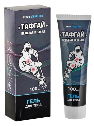 Spongi pro Тафгай гель для тела, гель, 100 мл, 1 шт. фото