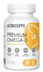 Ультрасаппс премиум Омега-3, капсулы, 60 шт. фото