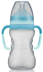 Roxy-kids Бутылочка с антиколиковой соской, 6+ мес, 260 мл, 1 шт, быстрый поток, арт. RBTL-003 фото 2