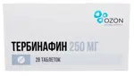 Тербинафин, 250 мг, таблетки, 28 шт. фото