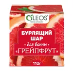 Oleos шар бурлящий для ванн, 110 г, 1 шт, грейпфрут фото