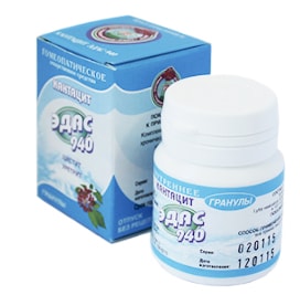 Эдас-940 Кантацит, гранулы гомеопатические, 20 г, 1 шт. фото