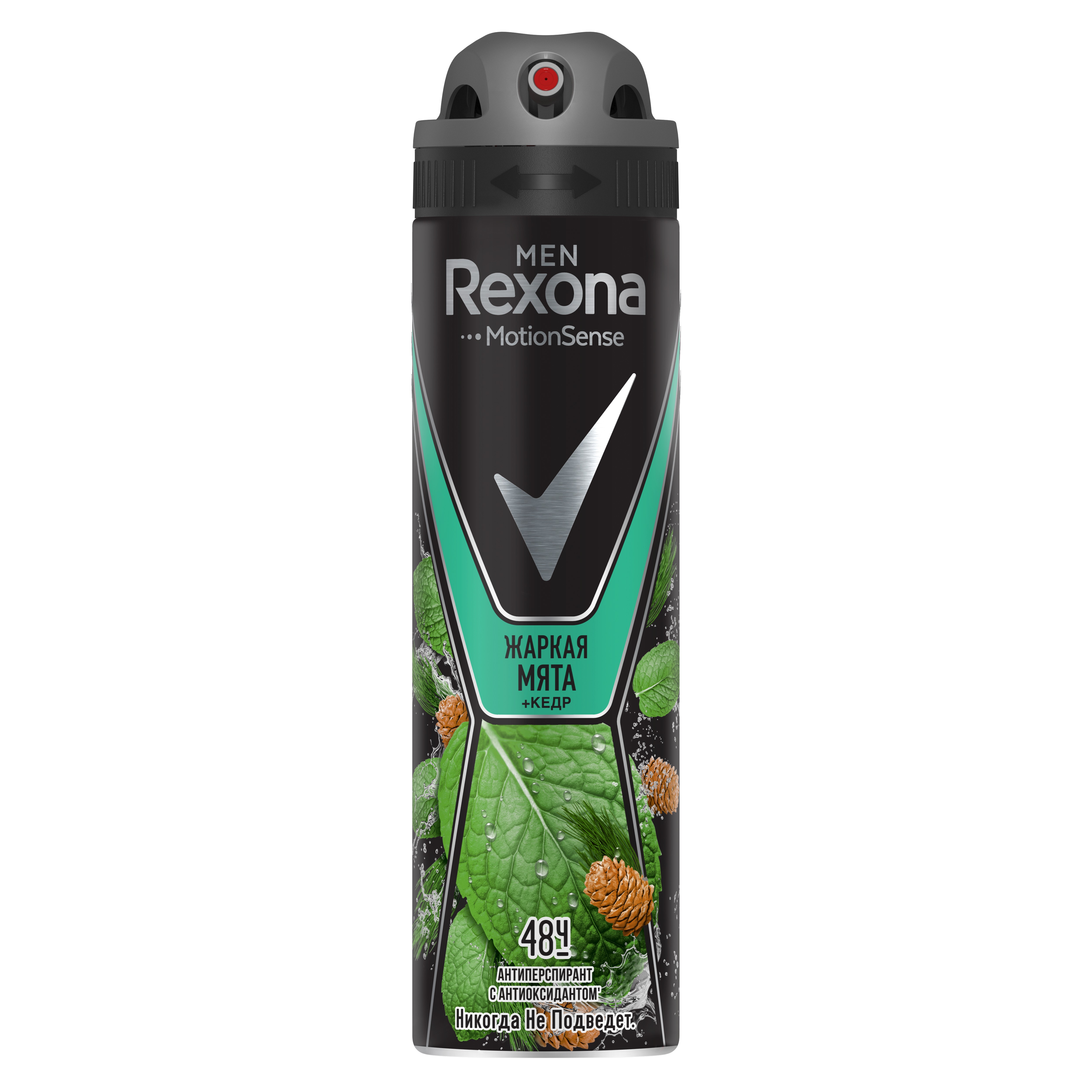 Rexona Men Антиперспирант Мята и Кедр, аэрозоль, 150 мл, 1 шт. фото