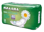 Прокладки Милана Классик Драй, прокладки гигиенические, 10 шт, 3 капли фото