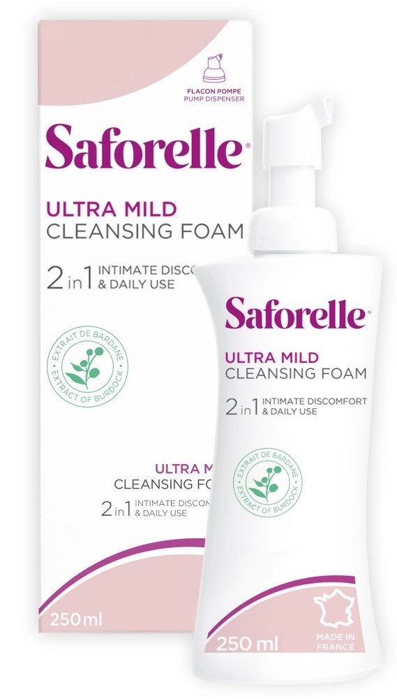 Сафорель Пенка для интимной гигиены ультра-мягкая, пенка, 250 мл, 1 шт. фото