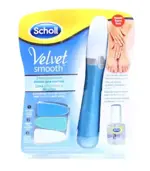 Scholl Velvet Smooth электрическая пилка для ногтей, 1 шт, с 3 сменными насадками фото