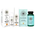 Теломерол набор, 1 шт, крем для лица 50мл + крем для тела 150мл + капсулы 90 фото