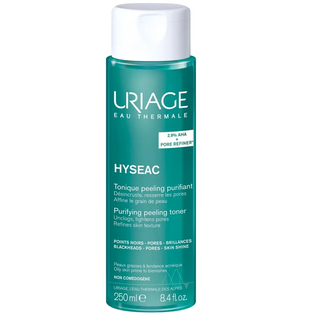 Uriage Hyseac Лосьон-пилинг очищающий, лосьон, 250 мл, 1 шт, против несовершенств кожи фото