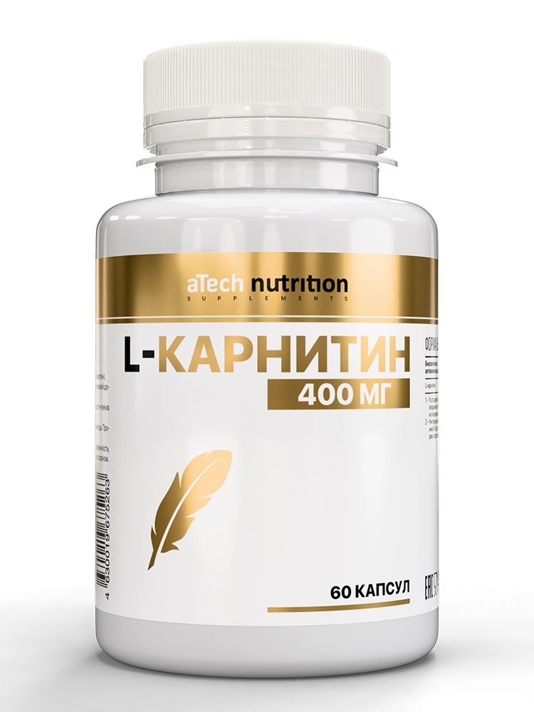 Atech nutrition L-карнитин, капсулы, 60 шт. фото