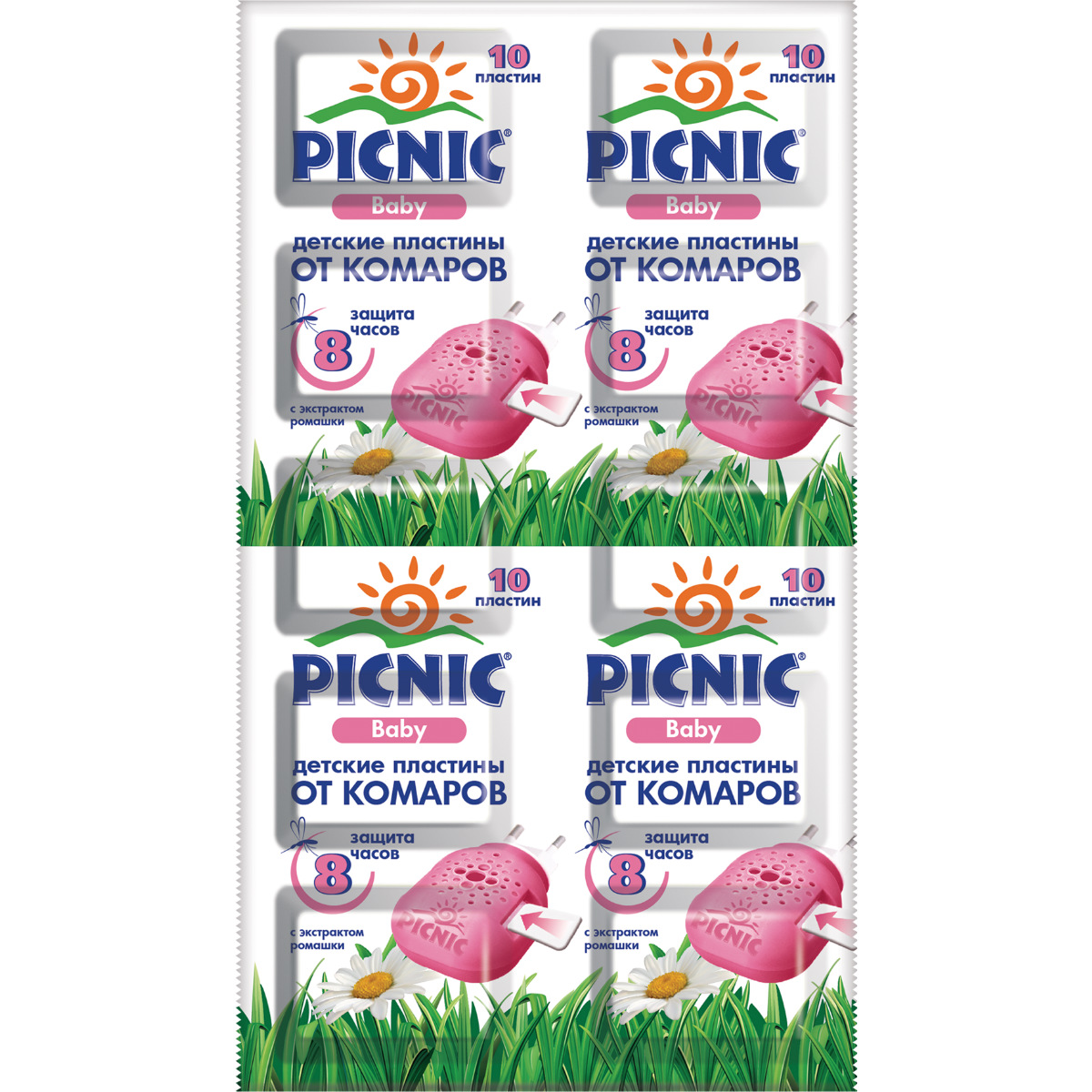 Picnic Baby Пластины от комаров, 10 шт. фото
