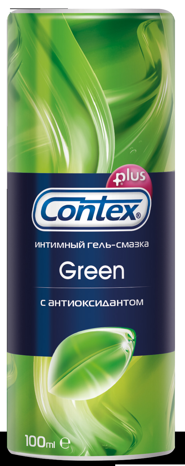 Гель-смазка для интимного применения Contex Green, гель, 100 мл, 1 шт, с антиоксидантами фото