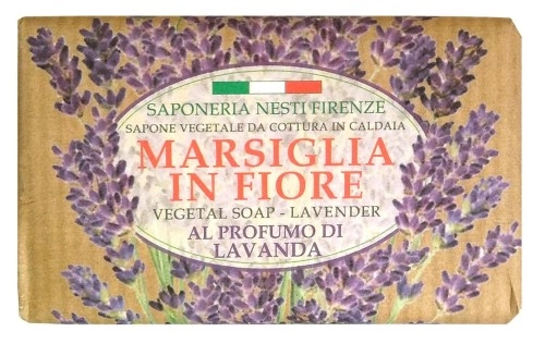 Nesti Dante Marsiglia in fiore мыло Лаванда, мыло, 125 г, 1 шт. фото