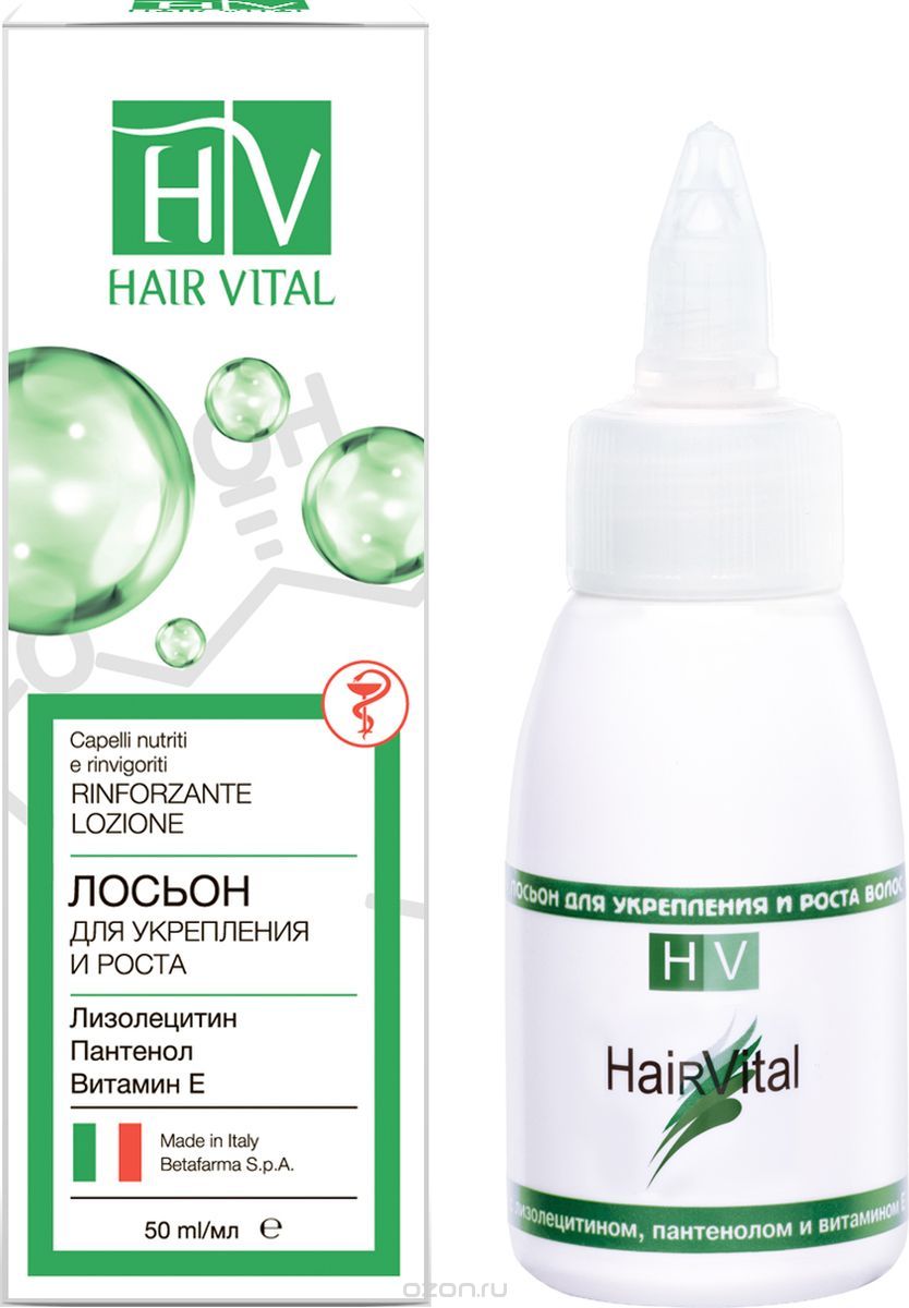 Hair Vital лосьон для укрепления и роста волос, лосьон для укрепления волос, 50 мл, 1 шт. фото