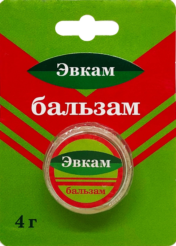 Эвкам Бальзам косметический, бальзам для тела, 4 г, 1 шт. фото