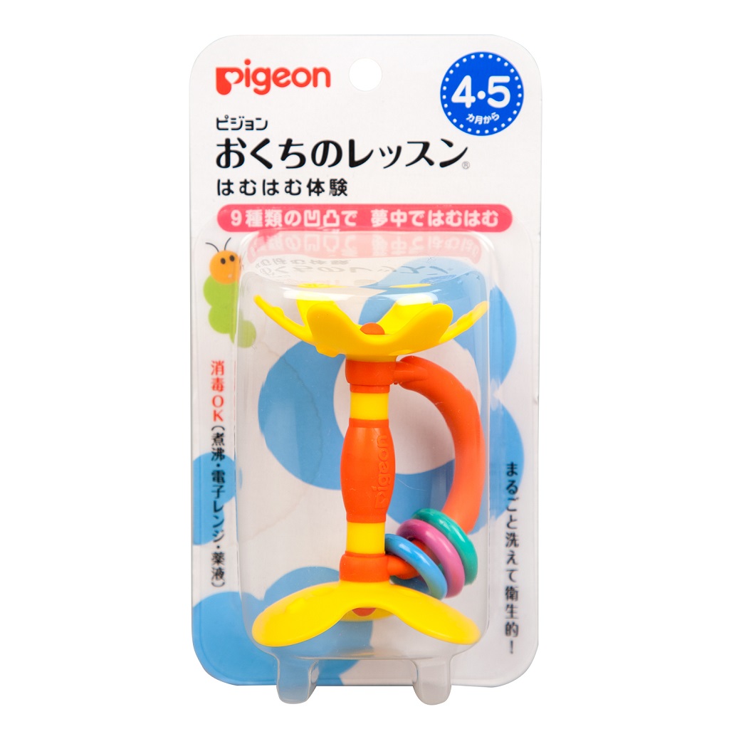 Pigeon Прорезыватель Цветок 4 мес+, 1 шт. фото