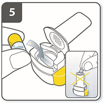 Инструкция по применению Ультибро Бризхалер, 50 мкг+110 мкг, капсулы с порошком для ингаляций, в комплекте с ингалятором Бризхалер, 30 шт. - схема 6