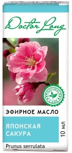 Dr Long Японская сакура, масло эфирное, 10 мл, 1 шт. фото