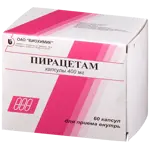 Пирацетам, 400 мг, капсулы, 60 шт. фото