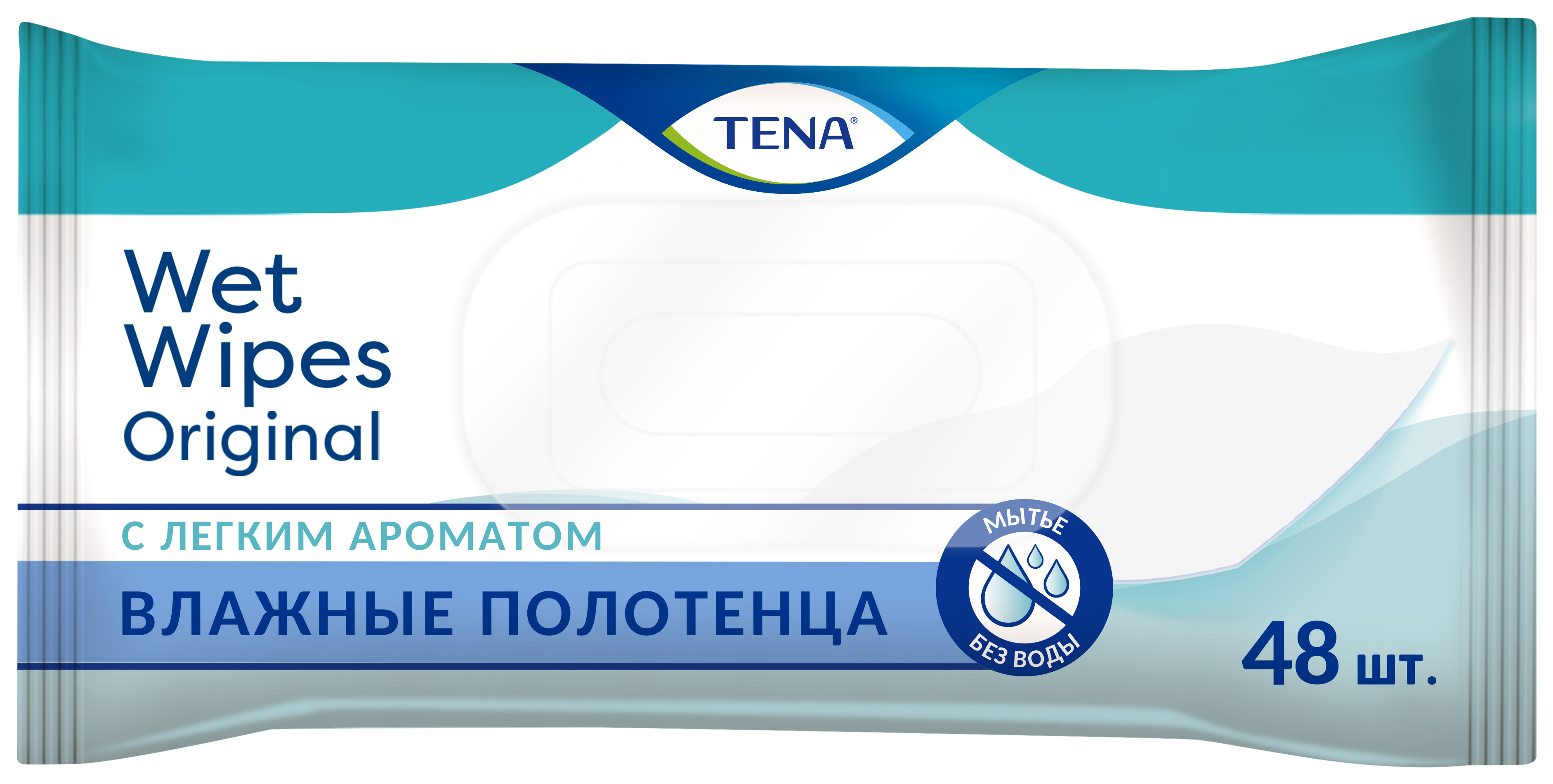 Tena Original Полотенца влажные, полотенца влажные, 48 шт. фото