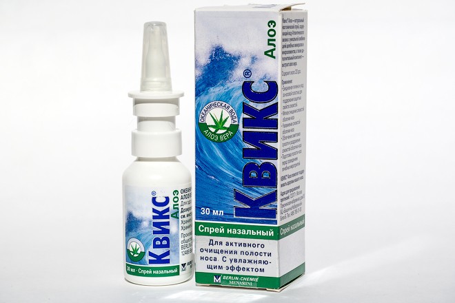 Квикс Алоэ, спрей назальный дозированный, 30 мл, 1 шт. фото