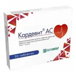 Кардевит АС, 75 мг+15.2 мг, таблетки, 30 шт. фото 