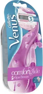 Gillette Venus Breeze SPA + женская бритва, 1 шт, 2 кассеты в комплекте фото