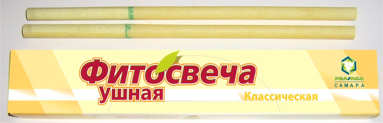 Фитосвеча ушная классическая, 2 шт. фото