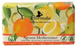 Florinda мыло туалетное твердое, мыло, 100 г, 1 шт, средиземноморские цитрусы фото