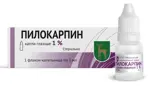 Пилокарпин, 1%, капли глазные, 5 мл, 1 шт. фото