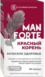 Man Forte Красный корень мужское здоровье, капсулы, 60 шт. фото