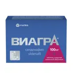 Виагра, 100 мг, таблетки, покрытые пленочной оболочкой, 1 шт. фото 1