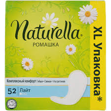 Naturella ежедневные ароматизированные ромашка лайт, прокладки гигиенические, 52 шт. фото
