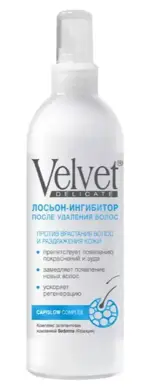 Velvet Delicate лосьон-ингибитор после удаления волос, лосьон, 100 мл, 1 шт. фото
