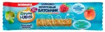 Фрутоняня Злаково-фруктовый батончик, батончик, 25 г, 1 шт, яблоко + персик + малина фото 