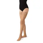 B.Well Pro Чулки компрессионные прозрачные, 1 класс компрессии (18-22 mmHg), р. 4, пара, 1 шт, телесного цвета, арт. JW-212, с ажурной резинкой фото 2