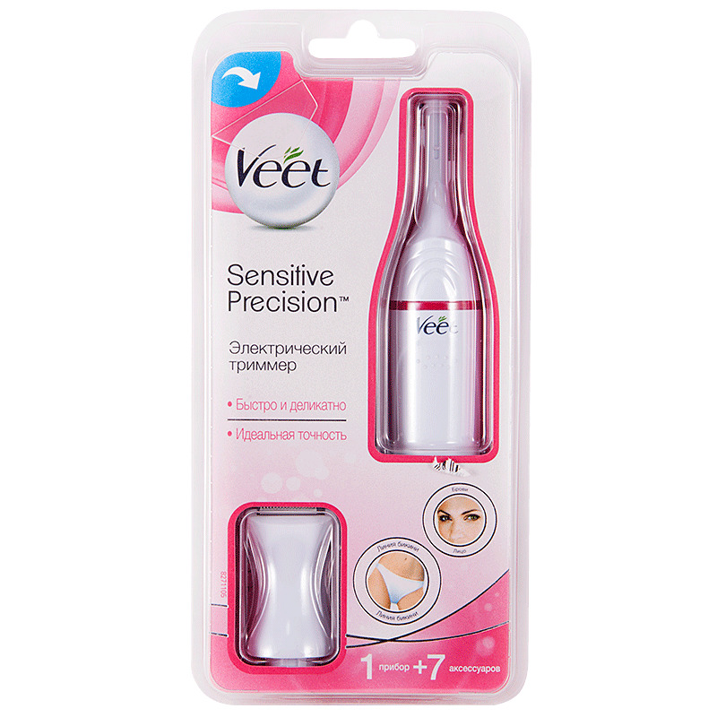 Veet триммер электрический, 1 шт, для чувствительной кожи фото