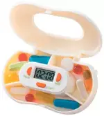 Таблетница Пилюля электронная с 3 отделениями, 1 шт, арт. 2023 фото 2