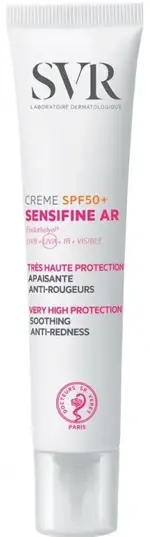 SVR Sensifine AR Крем-уход для лица, крем, 40 мл, 1 шт, SPF 50 фото