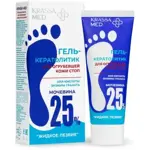 Krassa Med Гель-кератолитик, гель, 75 мл, 1 шт, для огрубевшей кожи стоп и локтей фото