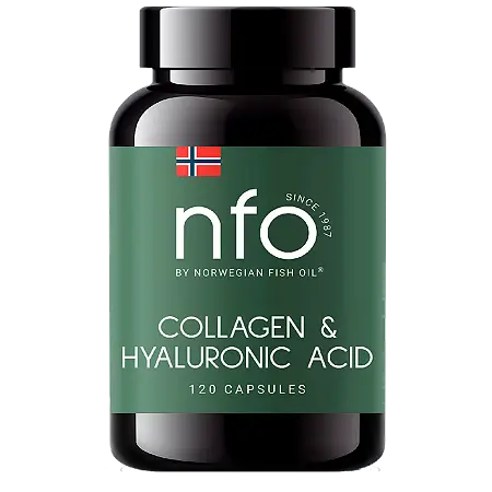 NFO Коллаген и гиалуроновая кислота, капсулы, 120 шт. фото