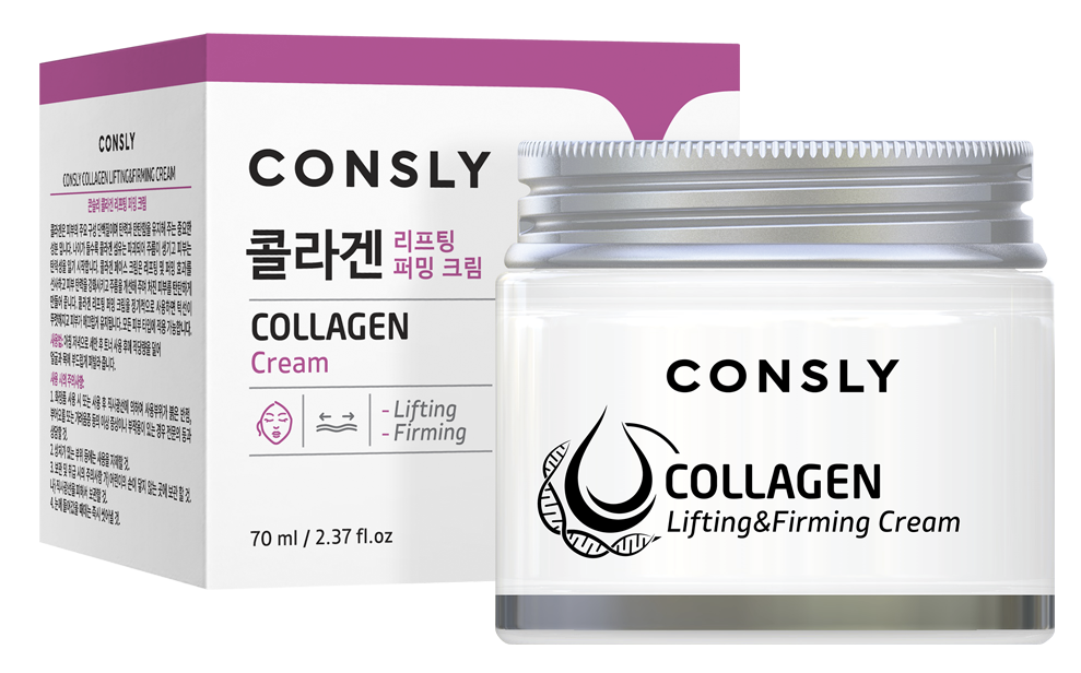 Consly лифтинг-крем для лица с коллагеном, крем для лица, 70 г, 1 шт. фото