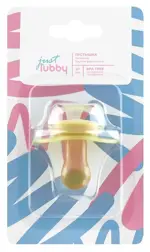 Lubby Just Пустышка латексная с круглым соском, 1 шт, 6+ мес, арт. 27544 фото