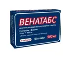 Венатабс, 500 мг, таблетки, покрытые пленочной оболочкой, 30 шт. фото 