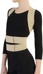 B.Well Med Корректор осанки, S, 1 шт, бежевый, арт. W-132P, для детей фото 2