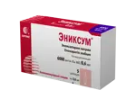 Эниксум, 6000 анти-Ха МЕ/0.6 мл, раствор для инъекций, 0.6 мл, 5 шт. фото